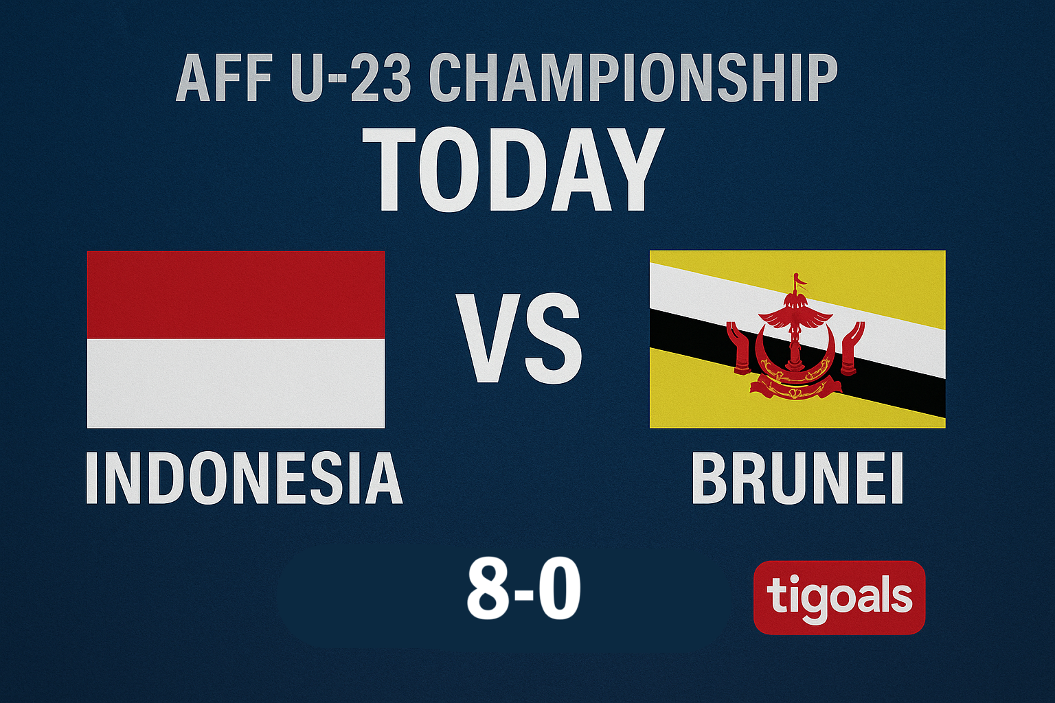 Tigoals : Brunei Tak Berkutik Lawan Indonesia di Piala AFF U-23 – Pertandingan yang Memukau Para Penggemar Sepakbola
