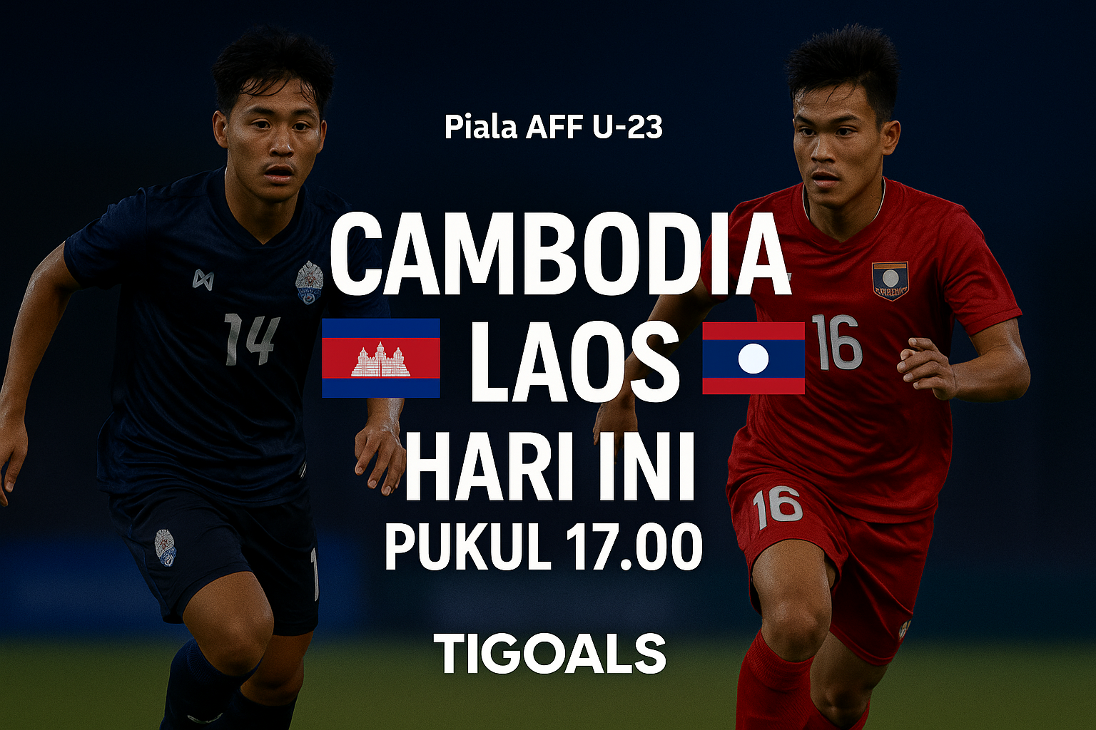 Duel Sengit Kamboja vs Laos di Piala AFF U-23 Digelar Hari Ini Pukul 17.00 di Tigoals – Siap-siap Menyaksikan Pertandingan Seru!