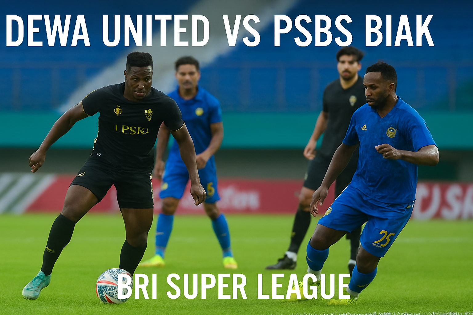Live Score Update Dewa United vs PSBS Biak BRI Super League 2025 di Tigoals – Duel Sengit yang Menarik Perhatian Sepak Bola Indonesia
