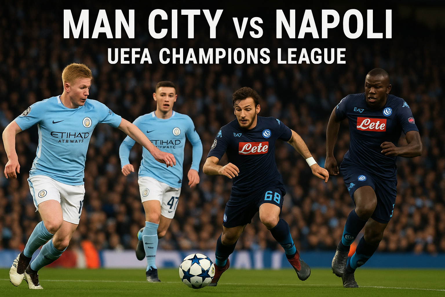 Skor Terkini Tigoals Man City vs Napoli Liga Champions UEFA Dini Hari Ini – Duel Seru yang Memikat Dunia Sepak Bola