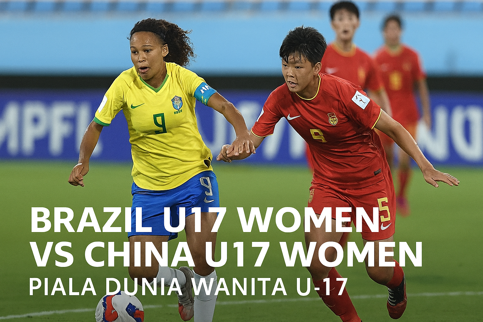 Jadwal dan Link Tigoals Brazil U17 Women vs China U17 Women Piala Dunia U-17 2025 – Pertandingan Penting dalam Perjalanan Keduanya Menuju Final
